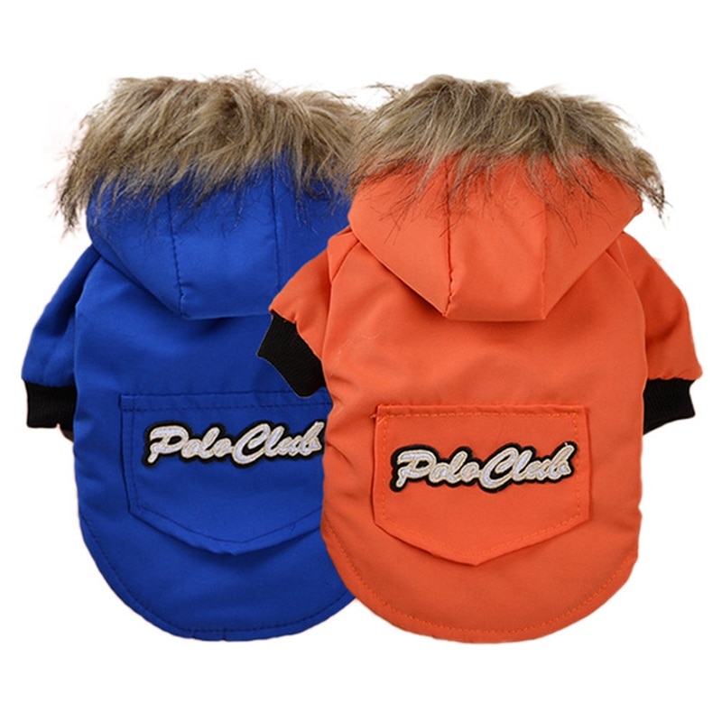 Winter Hond Puppy Jasje Verdikking Warm Puppy Hond Kleding Hoodie Kostuum Kleine Honden Uitloper , a02