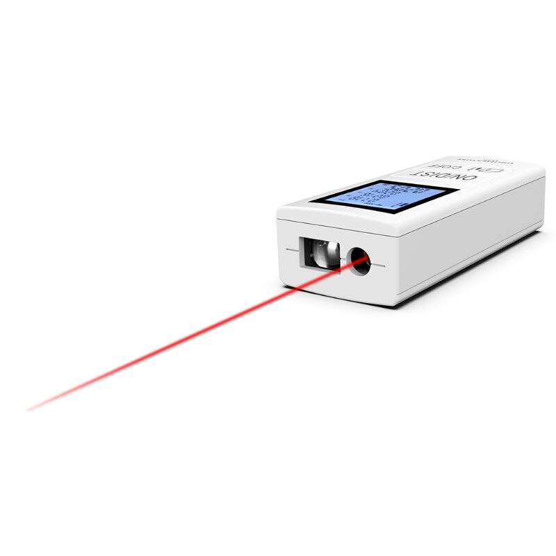 Mini medidor de distancia recargable, telémetro de 98Ft/30M, herramienta de uso doméstico G88A