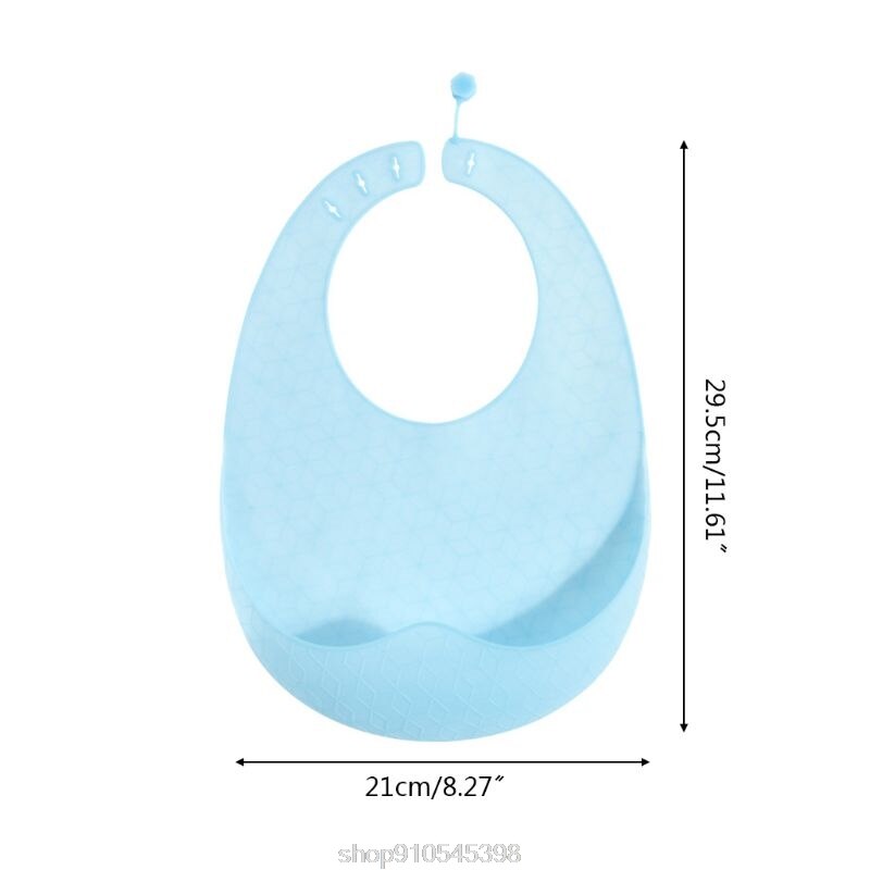 Bebê recém-nascido babadores finos à prova dwaterproof água grau alimentício silicone alimentação saliva toalha ajustável arroto panos acessório n05 20 dropshipping