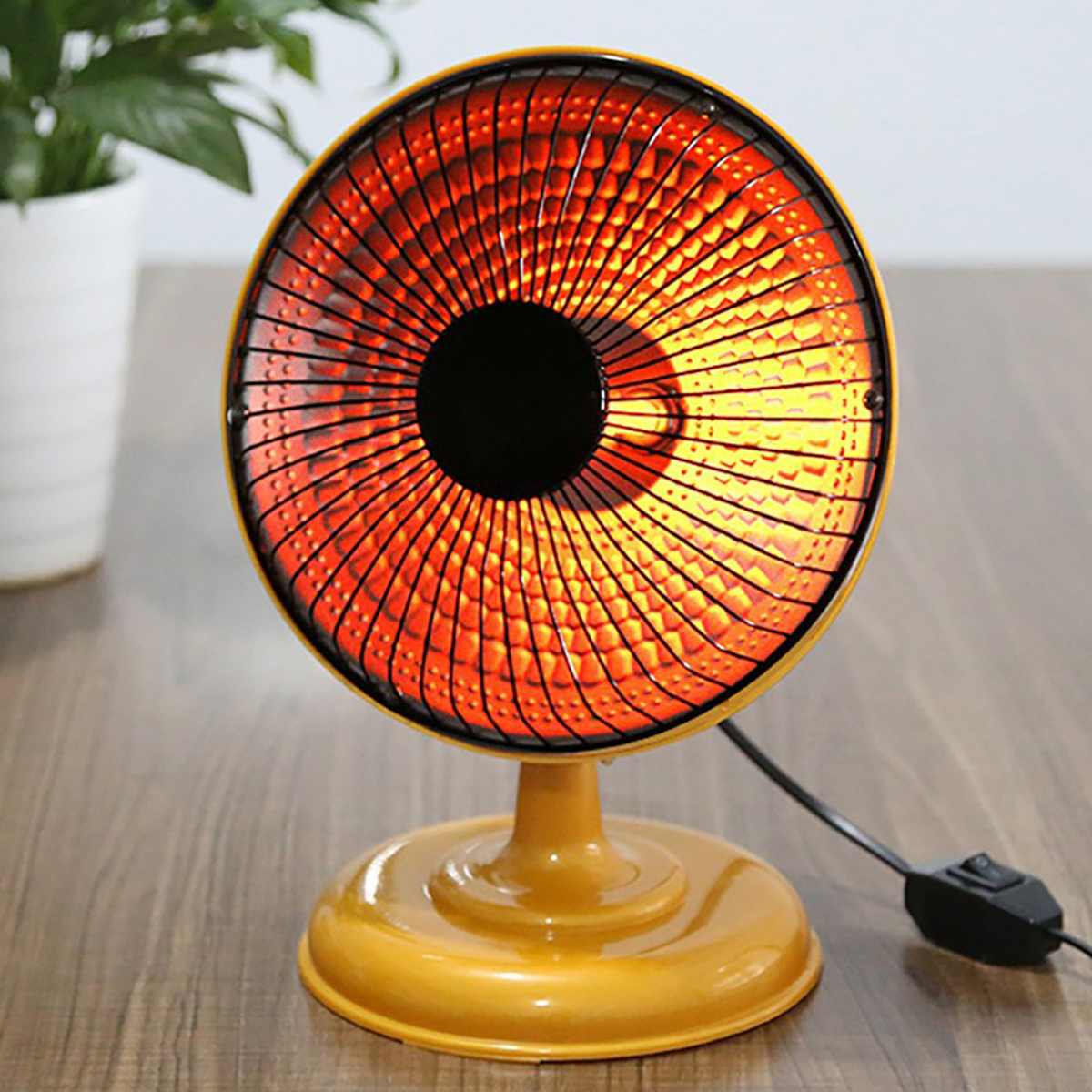 Mini Fan Heater For Home 220W Electric Heater Portable Home Heating Desktop Electric Air Heater Warmer Fan Office Room Heaters