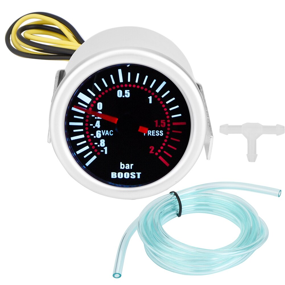 Turbo Boost Gauge 2 inch Car Universal 12V 2A LED Digital Turbo Boost PSI Gauge Meter Car instrument booster