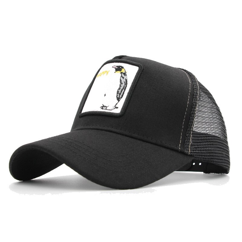 gorra de béisbol de malla Unisex encantadores animales gorras mujeres y hombres gorra Snapback papá sombrero verano hueso ajustable SA-8