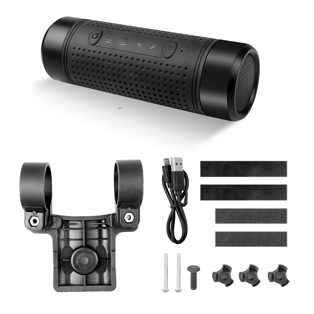 Kebidu 5w kabelloser outdoor-bluetooth-lautsprecher, jakcom  os2 smarte taschenlampe, wasserdichter fahrradlautsprecher mit powerbank-unterstützung, tf-fm