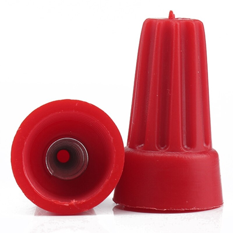 320 PCS Twist-On Wire Connector Assortment-Yellow+Red+Blue+Gray Easy Twist-On Ribbed Cap