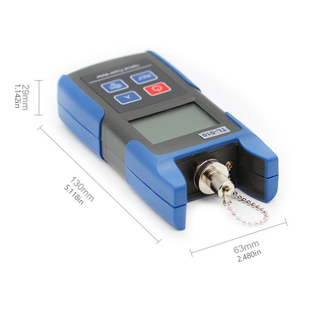 FTTH Fiber Optic Tool Kit -50~+26dBm Optical Power Meter Visual Fault Lcator Fiber Optic Pen Connector Ethernet Tester