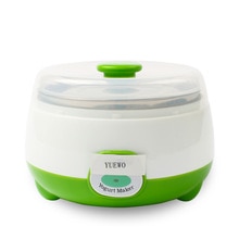 Yuewo automatisk elektrisk yoghurtmaskine 0.8l rustfrit stål liner beholder natto ris vin fermenter diy leben yoghurt maskine