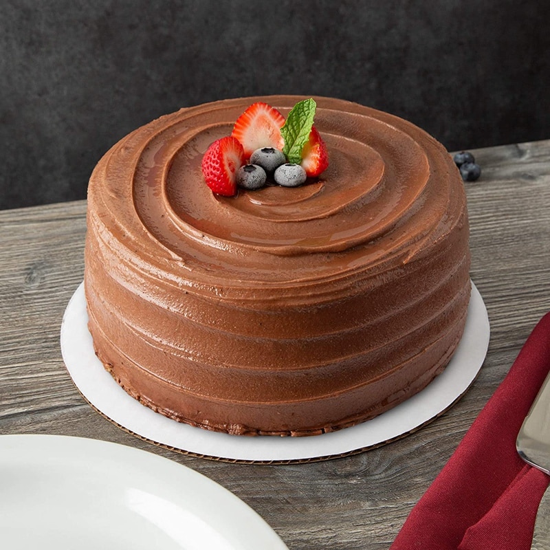 10 st rund tårtbräde non-stick mousse papper cirkel bas kartong papper mousse cupcake kakfat matta