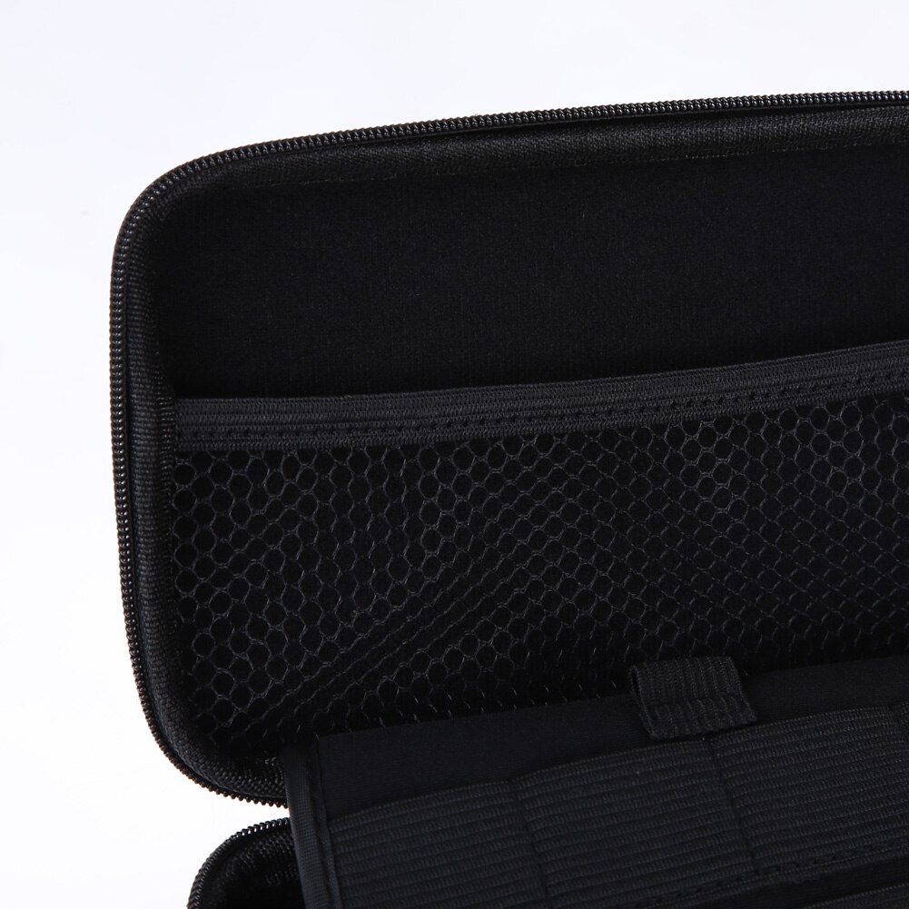EVA Haut Tragen schwer Fall Tasche Tasche für Nintendo 3DS XL LL mit Gurt Spiele Zubehör Tragbare Trage tasche Beutel