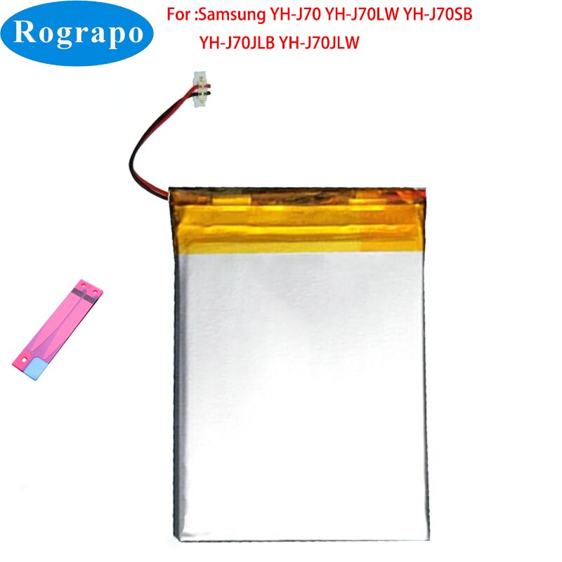 3.7V 1400mAh Li-Polymer Battery For Samsung YH-J70, YH-J70JLB, YH-J70JLW, YH-J70LW, YH-J70SB 4302-001186, PPSB0503, PPSB0510