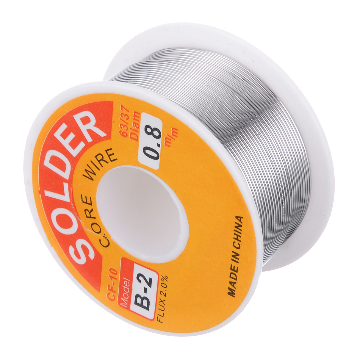 63/37 Hars Kern Soldeer Flux 2% Tin Lood Soldeer Ijzer Lassen Wire Reel 0.5mm-2.0mm 50g/100g