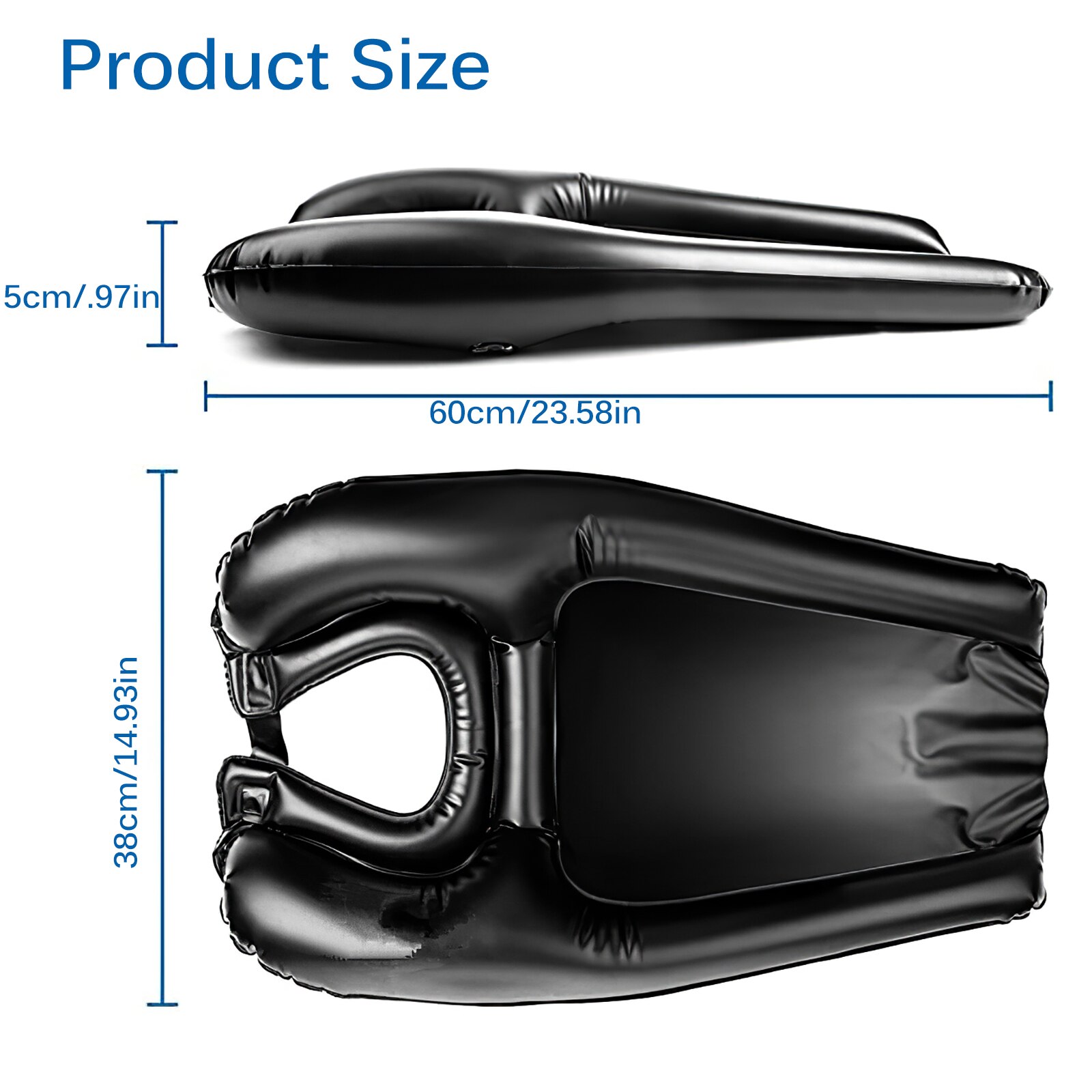 Portable Mobile Hair Wash Shampoo Bowl Basin Inflatable Hair Washing Tray for Elderly Disabled Hair Washing for Hair Dyes Cuts