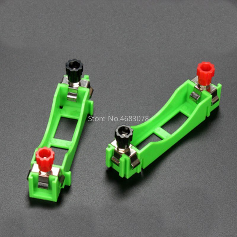 2Pcs Series and Parallel Structure of Physics Teaching Equipment for Electrical Experiment Power Supply of No.5 Battery Box