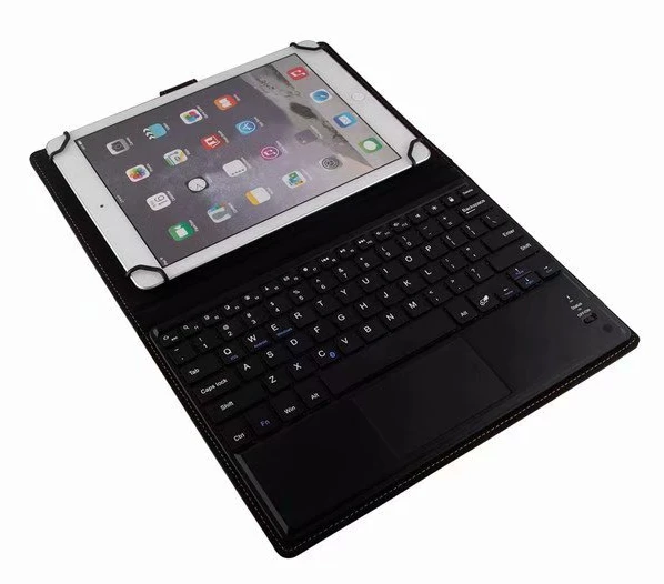 QWERTY teclado Bluetooth Touchpad Universal para Doogee U11 Pro T40 T30E T30S T30SE T30 Ultra T20S T20 T10S funda magnética