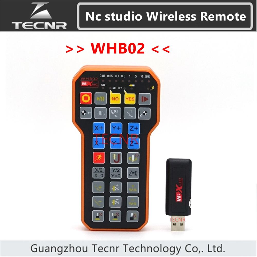 Nc studio – poignée de télécommande sans fil USB weihong DSP, pour machine à graver et à découper HB02 WHB02