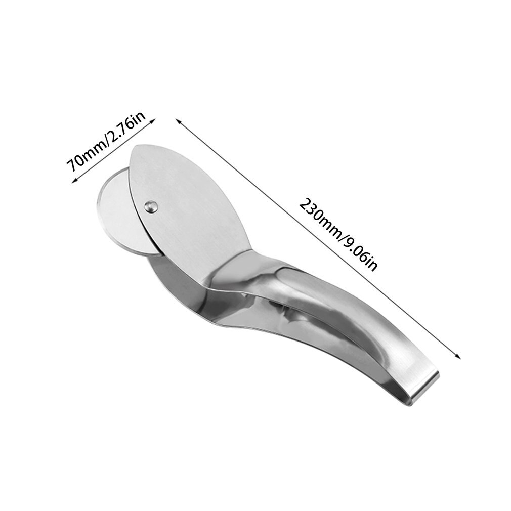 Stainless Steel Pizza Cutter Pizza Knife Pastry Pizza Clip Pasta Dough Kitchen Pizza Tools Pizza Shovel Cutting Tools