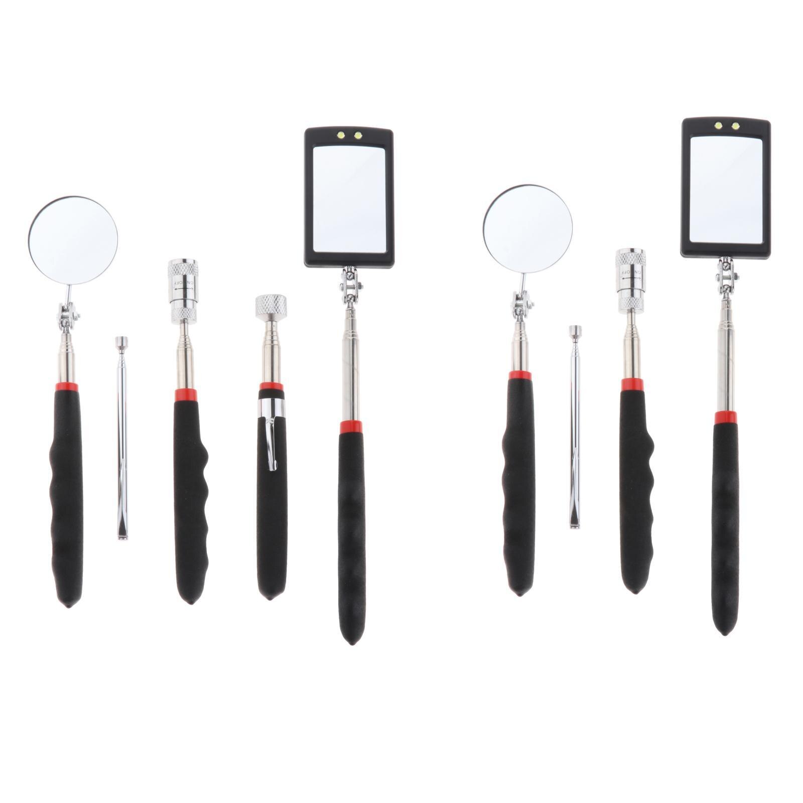 Magnetic Telescoping Pickup Tool Set with Magnetic Suction Rod Fits for Car Maintenance