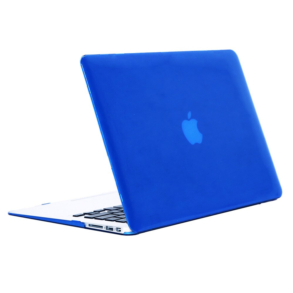 A1370 a1465 a1369 a1466 matt/kristall laptopfodral för macbook air 11.6 " 13.3 " skyddsskal: Blå / 11.6  a1370 a1465