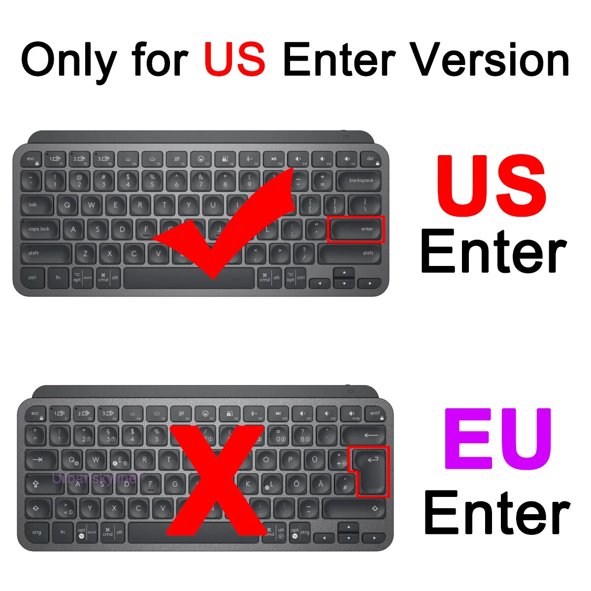 for MX KEYS MINI Keyboard Cover for Logitech MX KEYS MINI for Mac Business Protector Skin Case Silicone Accessory TPU
