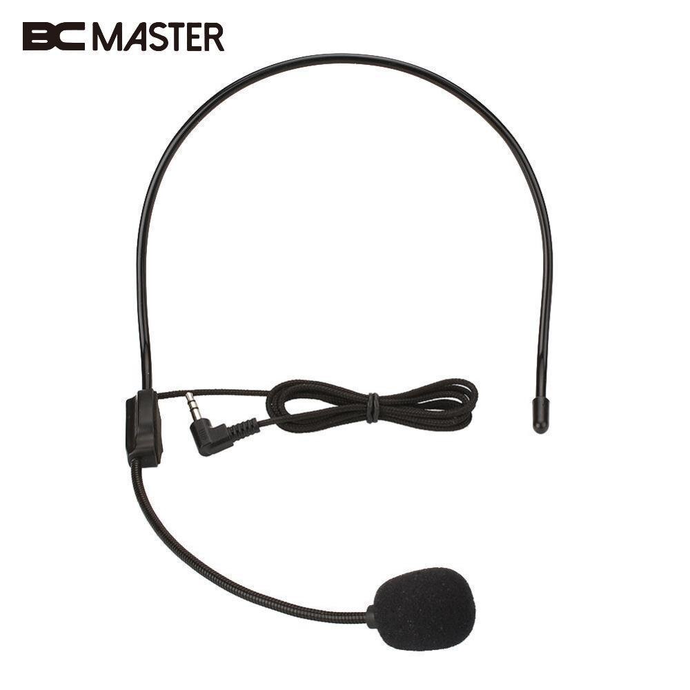 BCMaster 3.5mm Wired Headset Headset Microfoon Microfono MICROFOON Voor Voice Versterker