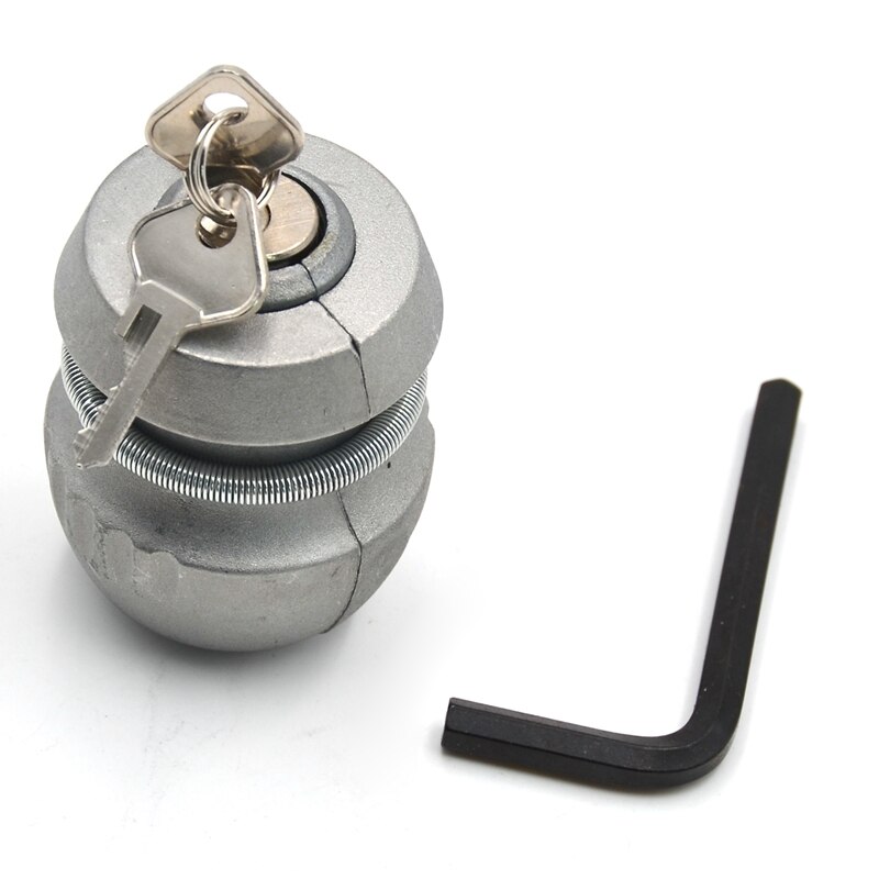 Auto Parts Trailer Lock Anti-Theft Device Insertable TraIler Hitch Lock Heavy Duty Coupling Security Caravan Tow