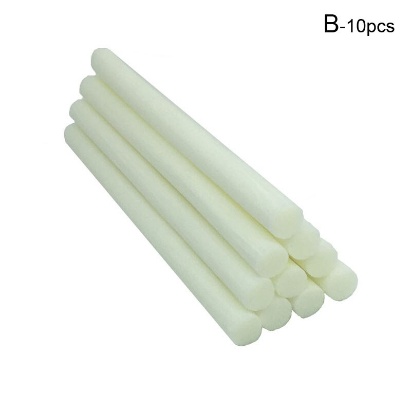 Difusor de aceites esenciales, Mini humidificador cuadrado D ultrasónico, purificador de aire, Luz LED nocturna, ambientador de coche USB para oficina: Replace wick B-10pcs