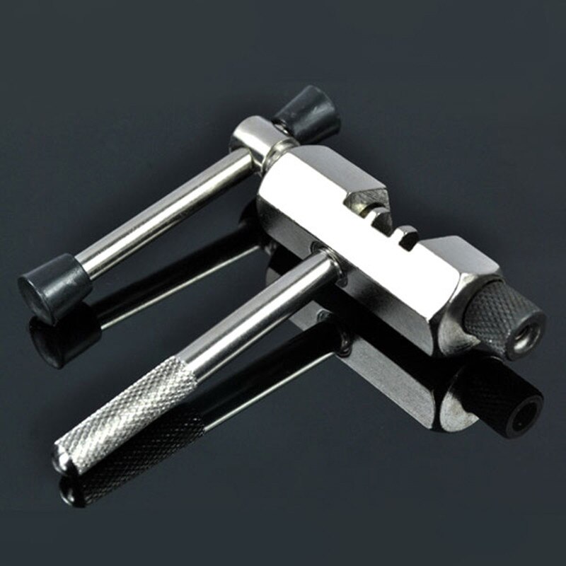 Fietsen Fiets Zilver Cyclus Keten Klinknagel Pin Remover Repair Breaker Gereedschap Bike Steel Chain Breaker Splitter Cutter Repair Tool