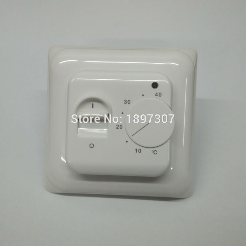 Gulvvarmesystemer rumtermostat temperaturregulator termometer