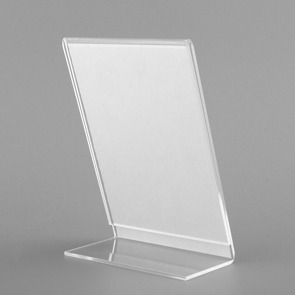 Office Message Board Menu Acrylic A6 Display Leaflet Stands Counter Plastic COLLEGE Holder SCHOOL for Business Poster для дома
