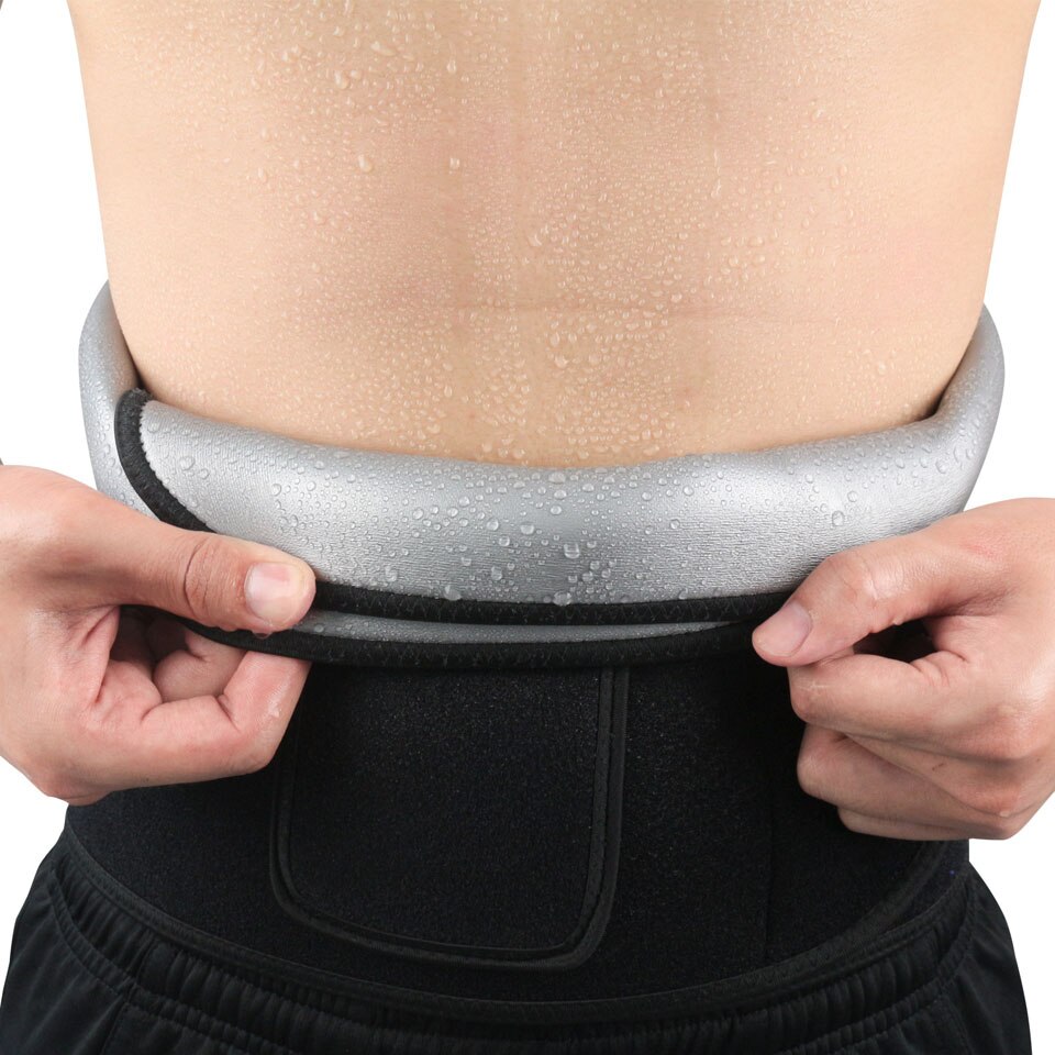 Adjustable Slim fit Abdominal Waist sweat belt Sports Waist trimmer Support Safety Back Support Lumbar Band Protective