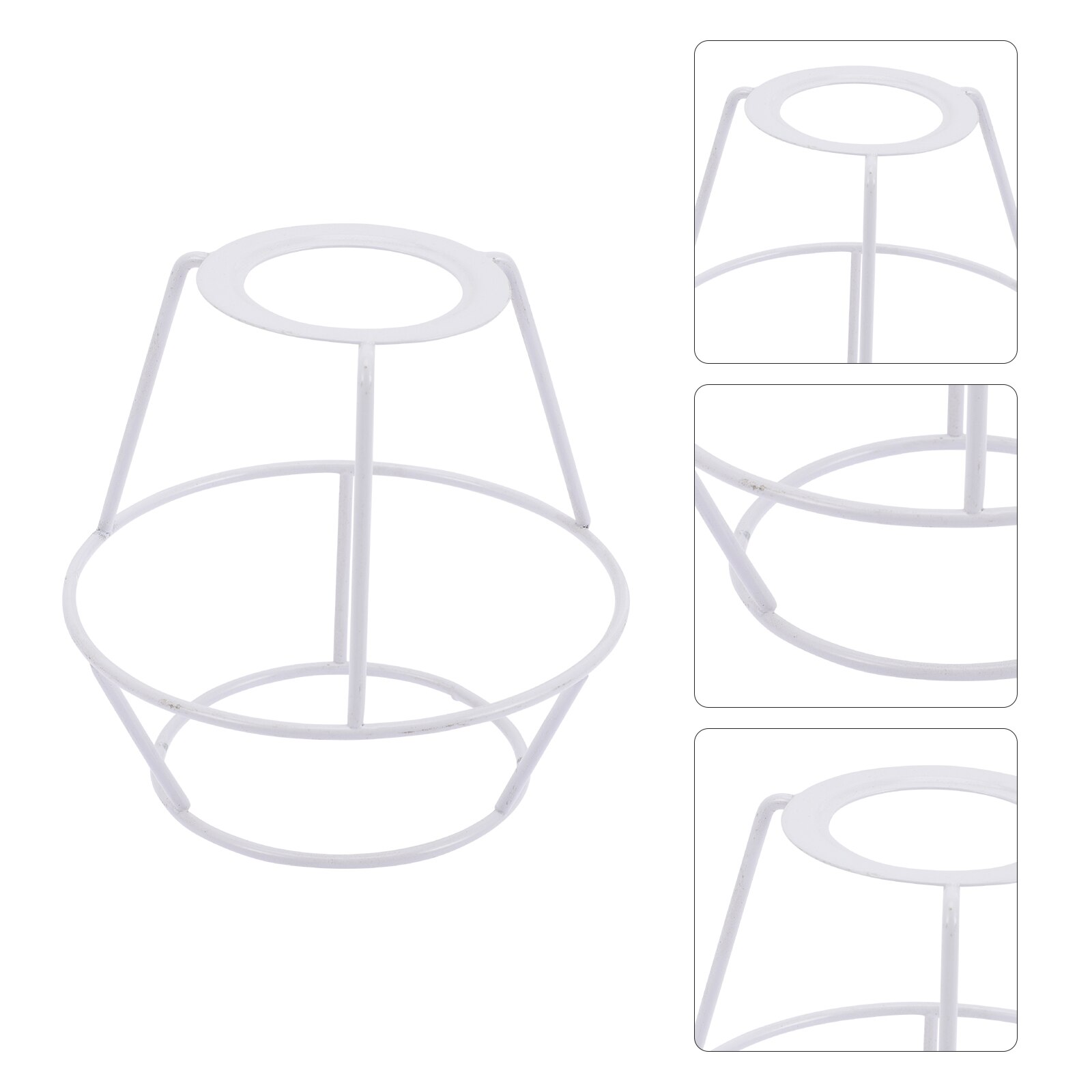 Lamp Shade Ring Iron Lamp Shade Ring Fitter E27 Light Socket Lamp Shade Holder: Default Title