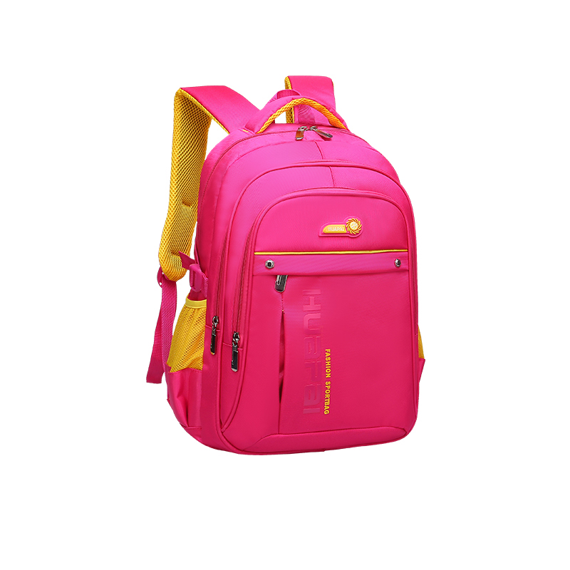 kinder Schule Taschen für Jugendliche Jungen Mädchen Große Kapazität Wasserdichte Grundschule Rucksäcke Mochila Kinder Buch Satchel: Red small