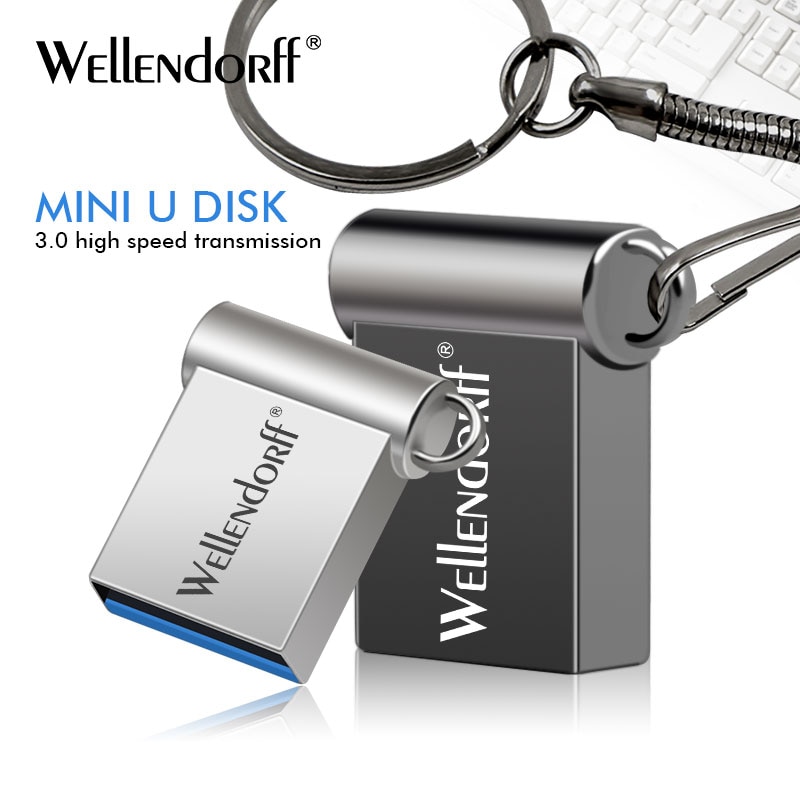 Tiny Metal USB 3.0 Stick high speed 4GB 8GB 16GB 32GB 64GB real capacity usb3.0 Pendrive Flash Memory stick freeship