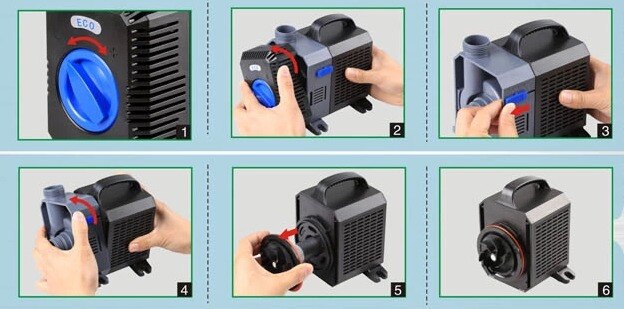 sunsun variable frequency pump Fish Tank Submersible Pumps Water-Pump CTP-4800