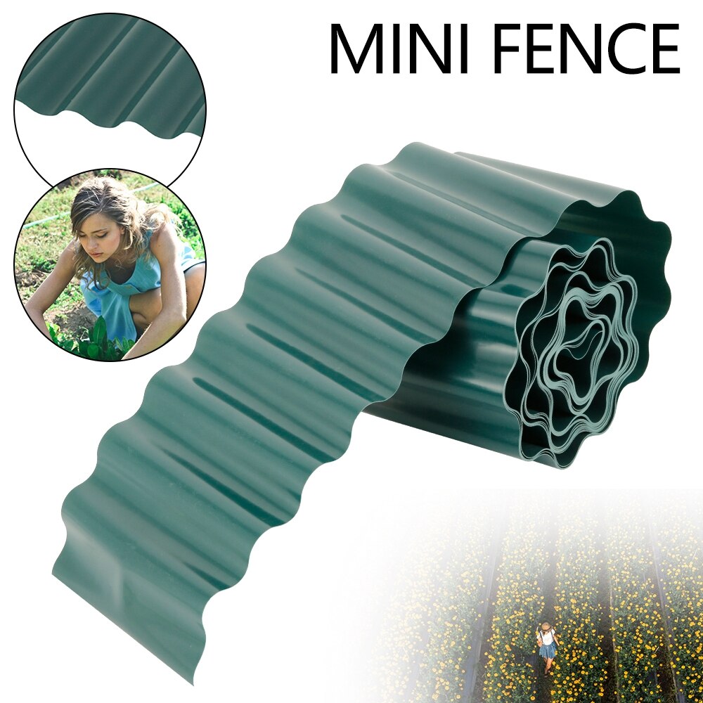Garden Lawn Edging Strip Flexible Plastic Decoration Border Courtyard Fence DIY Garden Fence Decorative