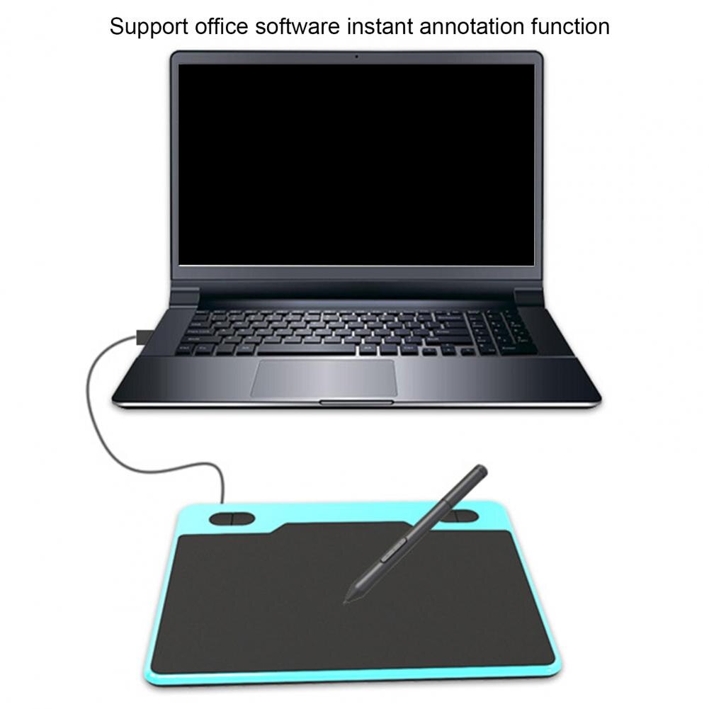 1pc Digital Graphic Tablet Mobile Phone Graphic Tablet Compact Compatible Light Digital Drawing Board for Windows for Mac OS