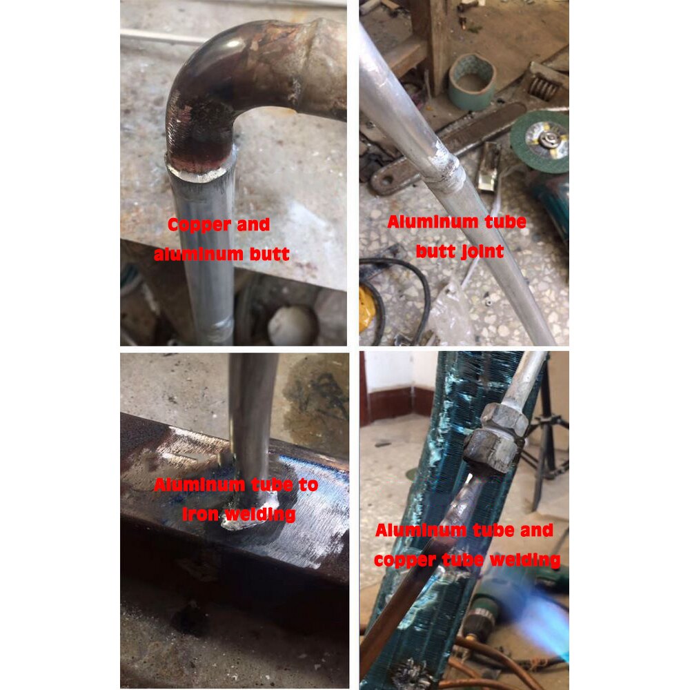 Powder Cored Aluminum Welding Low Temperature Rod Easy Melt Aluminum Welding Rods Weld Wire Rod Solder for Soldering Aluminum