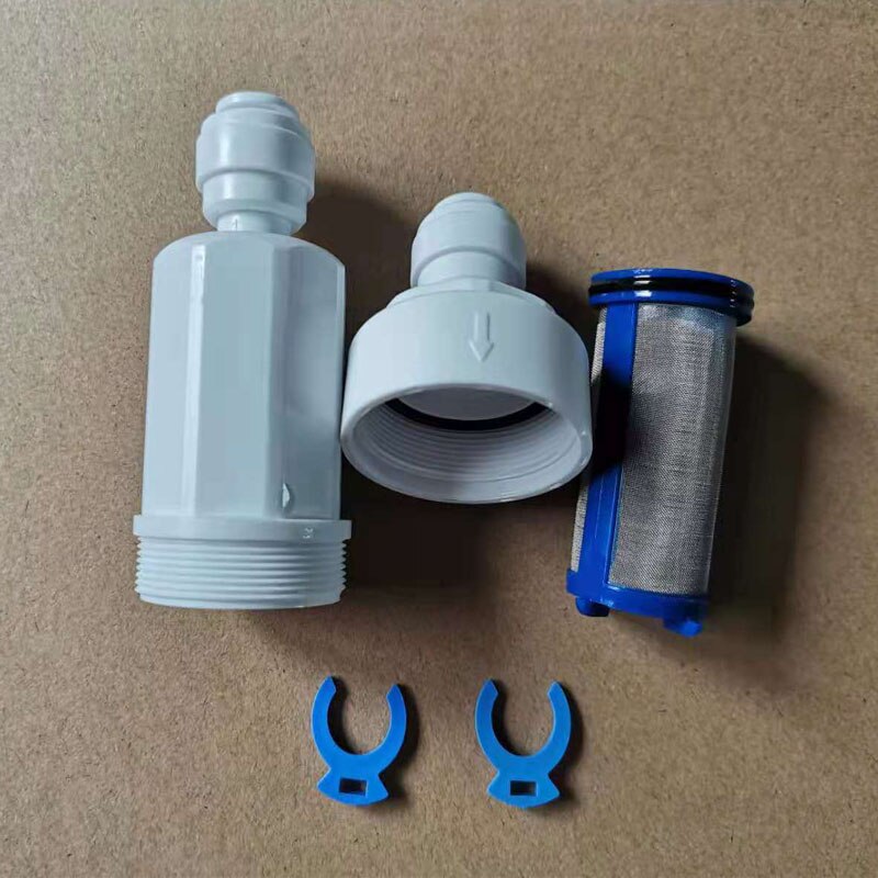 Filtre à connexion rapide amovible, droit, 1/4, 3/8 pouces, purificateur d&#39;eau, maille en acier inoxydable, filtre à particules de sable