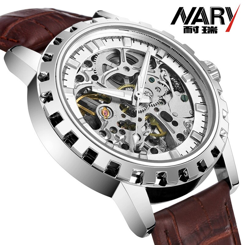 【nary/nary] holle analoge ch leren riem heren s 18023