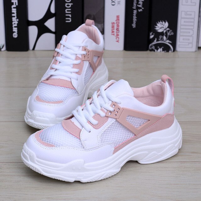 aaSccex Meisjessportschoenen, witte schoenen, ademende boardschoenen