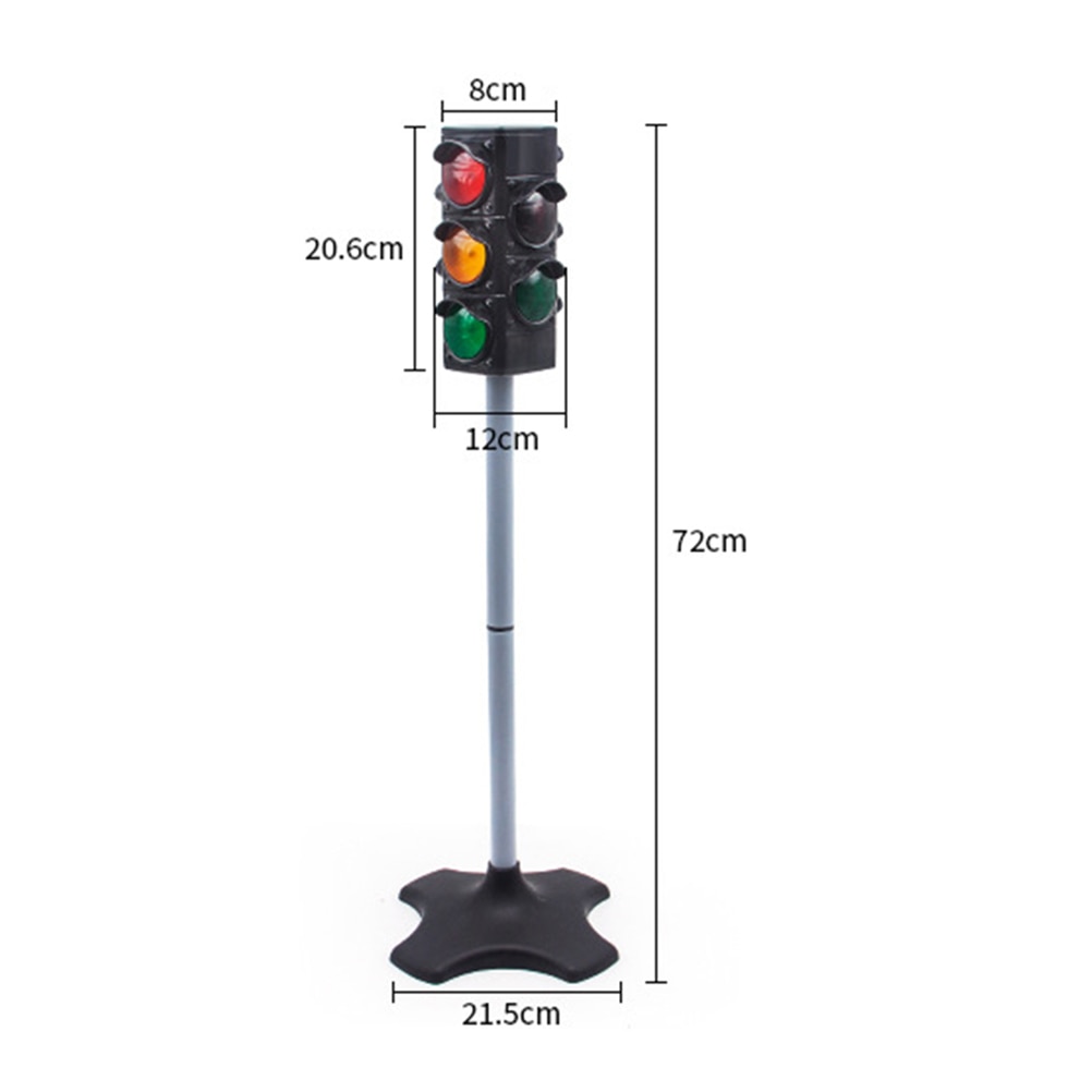 Simulatie Verkeersborden Light Veiligheid Crossing Road Speelgoed Vroege Jeugd Educatief Speelgoed Kinderen Leren Speelgoed #40