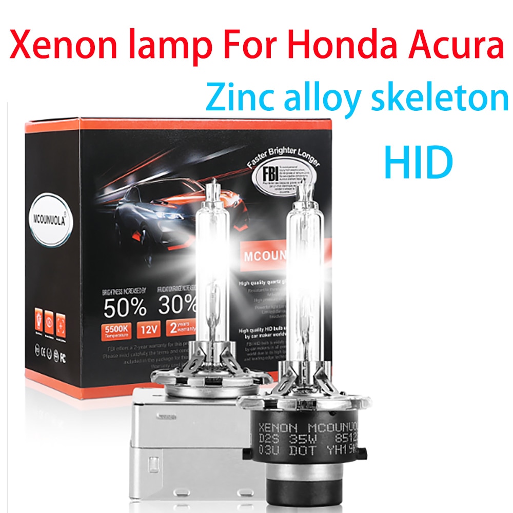 2PCS D1S D2R D2S D3S D4S D4R 4300K 5500K Car Headlights HID Bulb Lamp Xenon For Acura TL TL-S TSX RDX ILX ZDX MDX CSX
