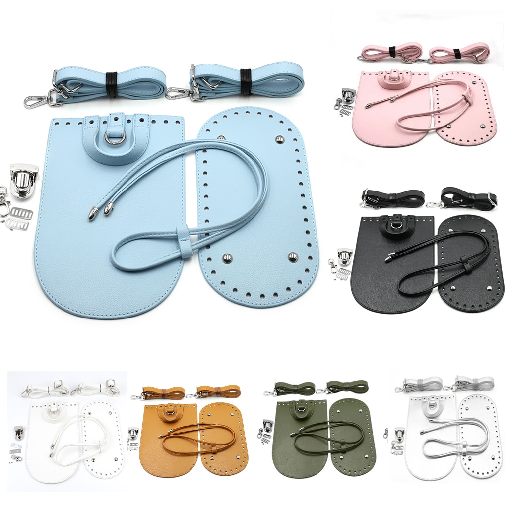 1pc Set Handmade Bag Bottom Flap Cover Hardware Package Accessories For Bags Diy HandBag Shloulder Straps For Diy Women Backpack