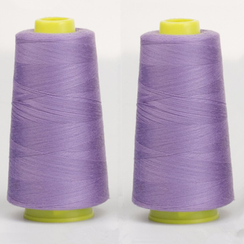 1Pcs 3000 Yards Polyester Thread Sewing Color Optional: Light purple 1pcs