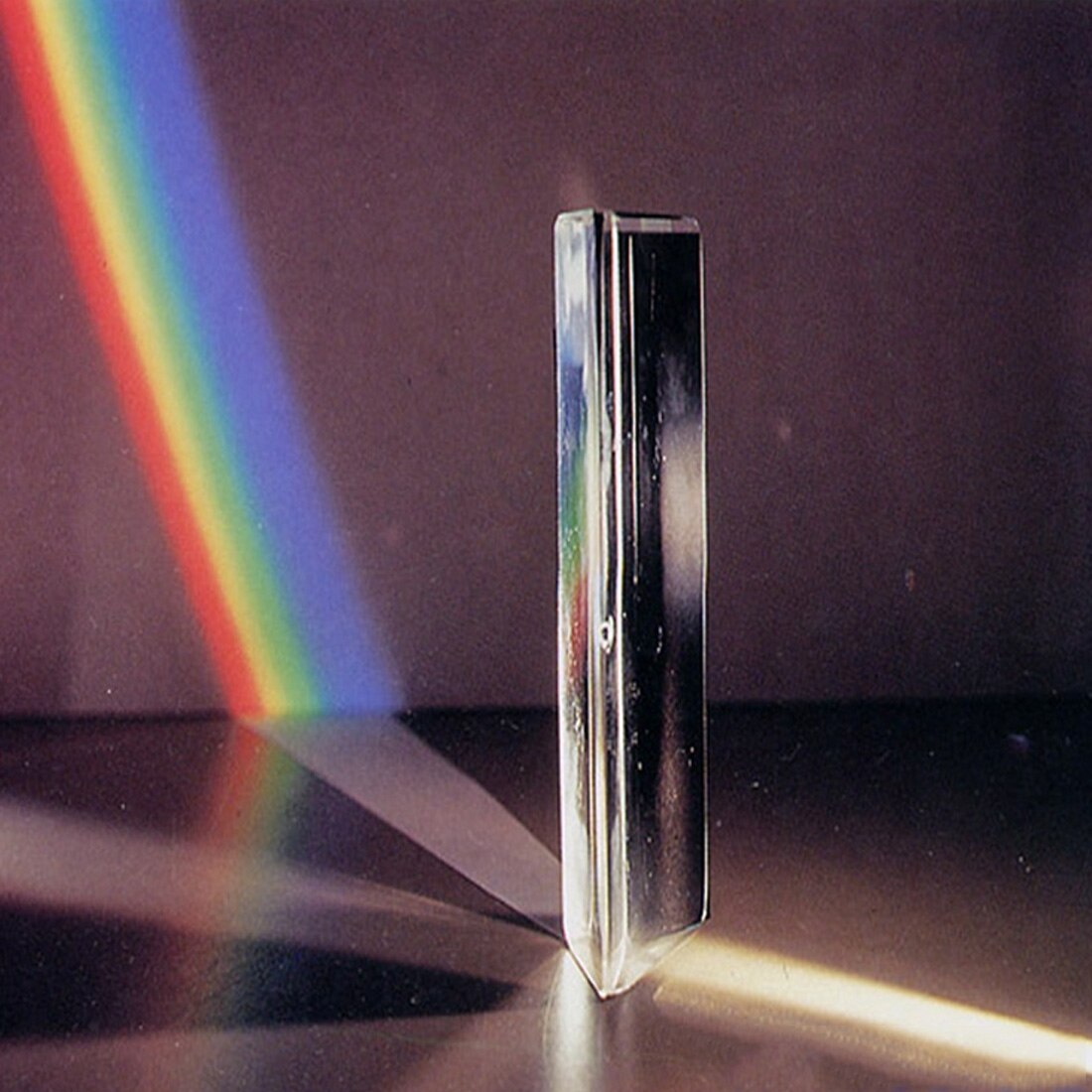 Optische Glas Haakse Reflecterende Driehoekig Prisma Voor Onderwijs Lichtspectrum Regenboog Gekleurd Glas Beam Splitting Prim