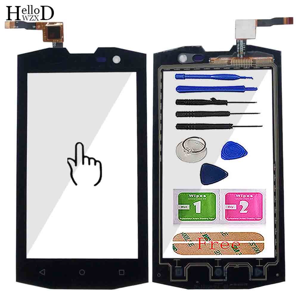 Mobile Touch Screen For AGM A8 Mini Touch Screen Digitizer Panel Front Glass Lens Sensor TouchScreen Tools Wipes