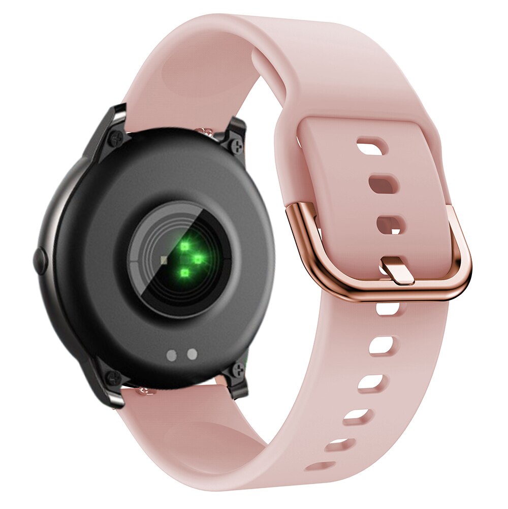 3 sztuk Premium hartowane szkło HD filmy dla Haylou Solar LS05 Smartwatch Screen Protector z oryginalnym paskiem dla Haylou Solar: Soft pink