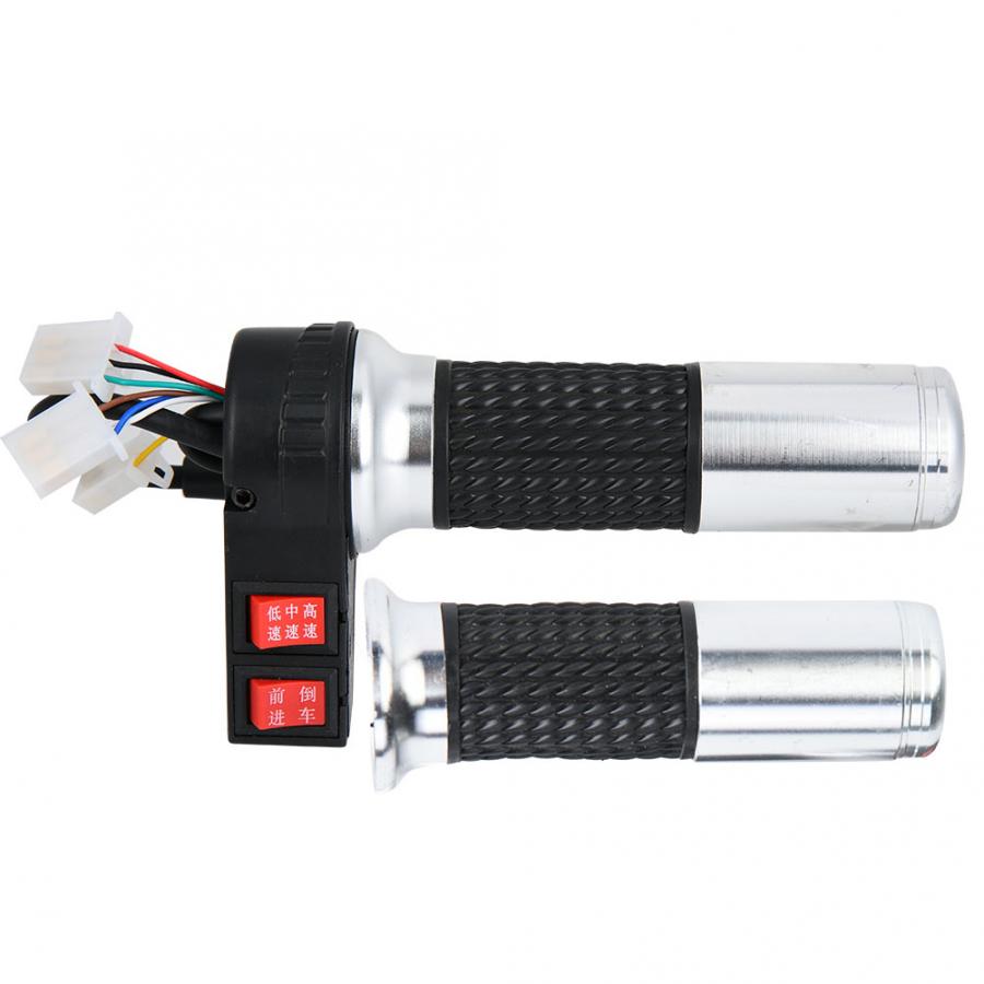 Electric Bike Throttle Handlebar E-Bike 3Speed Throttle Handlebar Speed Reverse Cruise Hand Grip Reverse Gear Throttle Handlebar: type 4