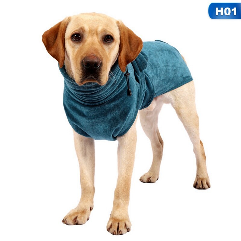 Hundekåpe kjæledyr hund badehåndkle for små mellomstore hunder mikrofiber superabsorberende kjæledyr tørkehåndkle: Xxl