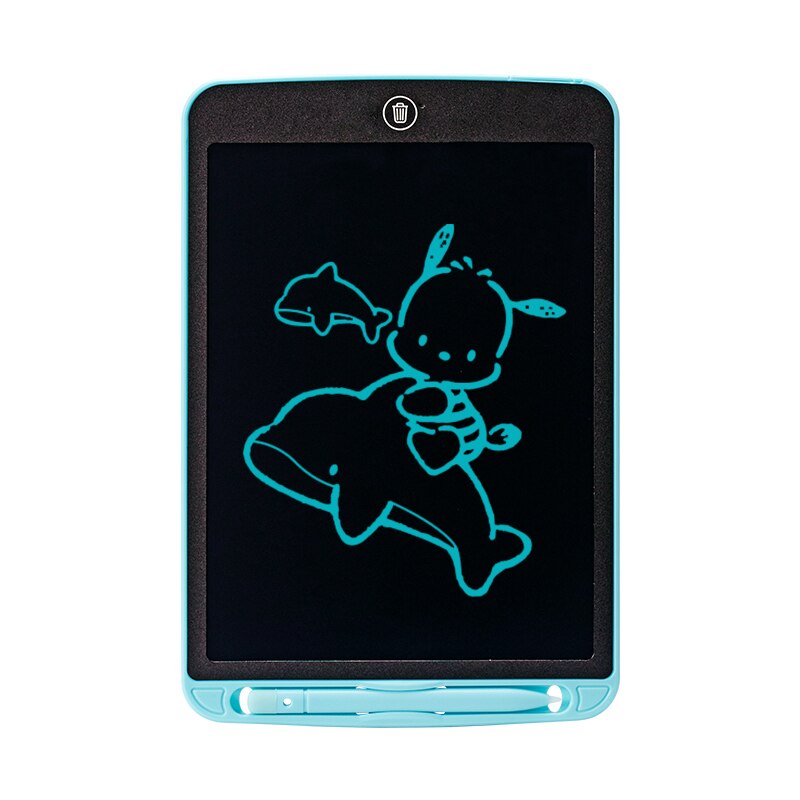 12 inch Digital Writing Tablet LCD Screen Electronic Drawing Tablet Children Writing Drawing Board: 12 Inch -Blue