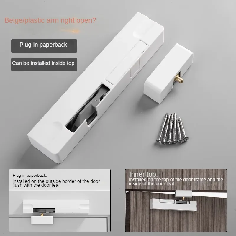 Samozamykacz do drzwi Automatyczny zamykacz Lockpestillo Puerta Porta Retratil Closingtope De Ferme Porte Automatique Home Improvement: Niebieski
